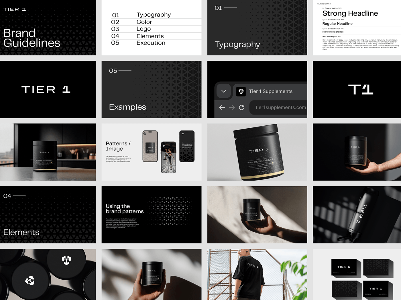 T1 Supplement Brand Identity Design49