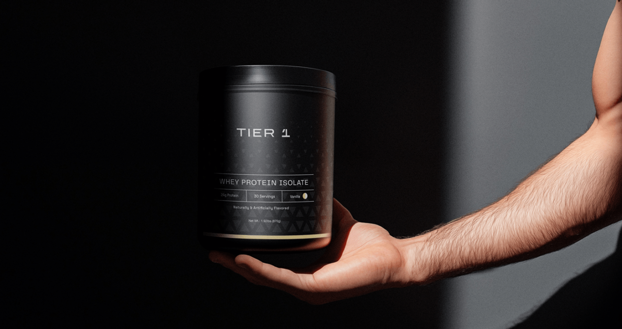 T1 Supplement Brand Identity Design Project